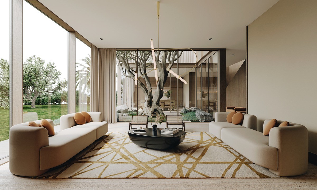 Luxe wooninterieur als inspiratie voor een interieurproject in Amsterdam